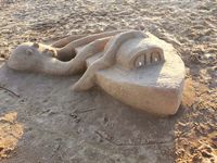 Strandimpression Freizeit- Sandfiguren2